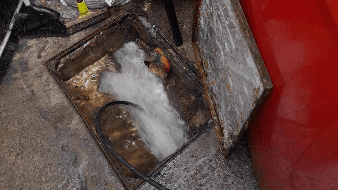 Drain jetting uses high-pressure water jets to clear blockages in drains